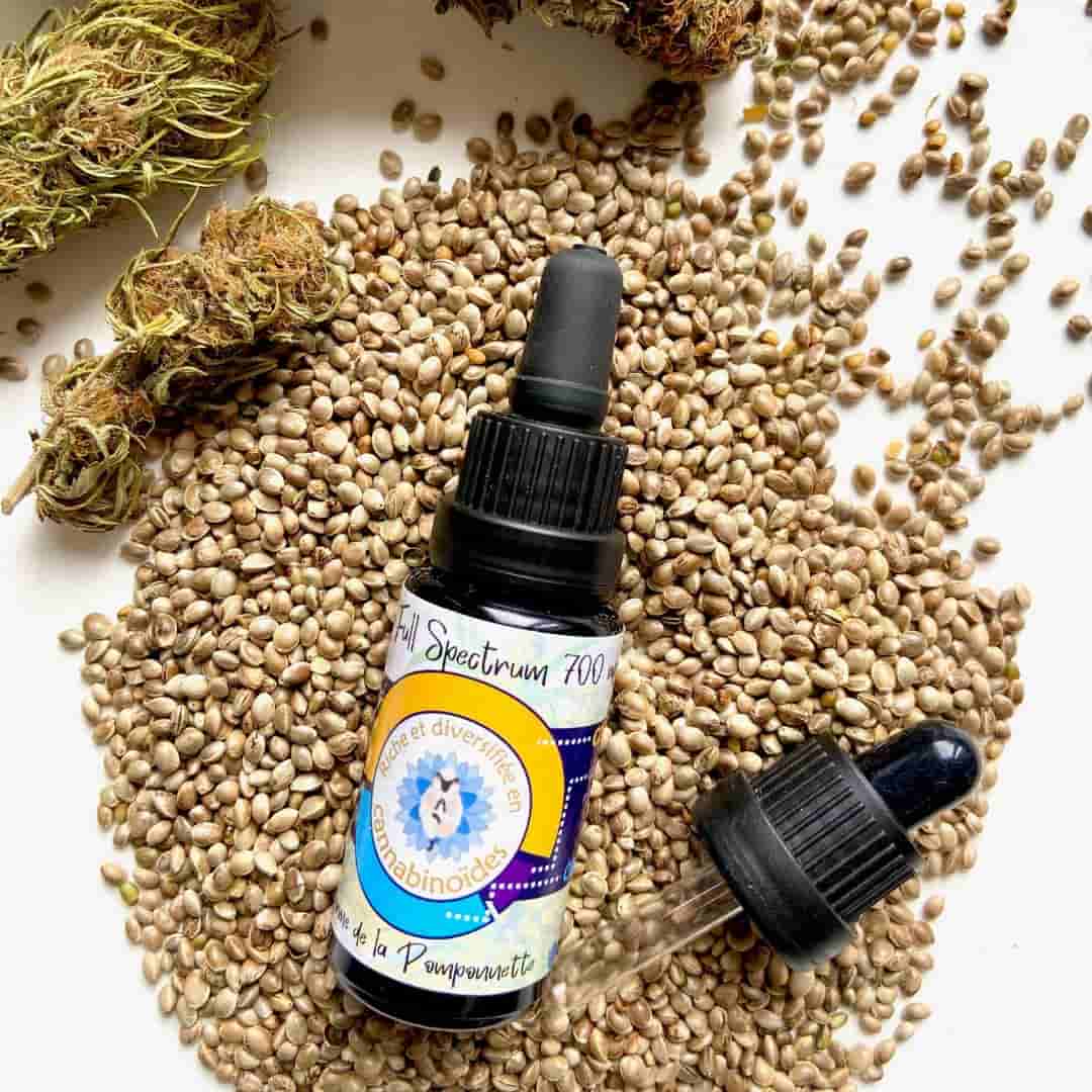 Huile de CBD bio - Chanvre CBD 100% français