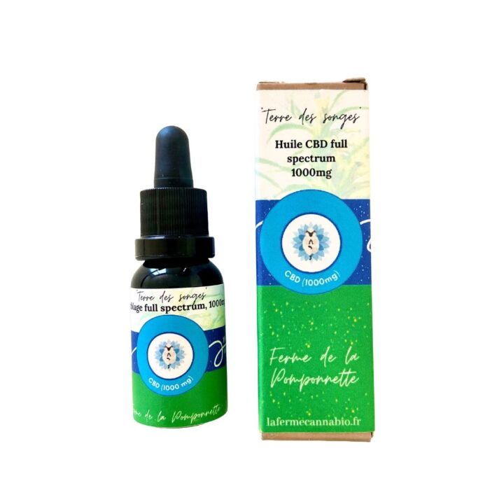Huile de CBD bio et française.