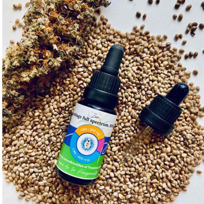 Zen - Huile de CBD bio (10ml) – Image 2