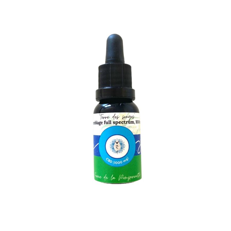 Huile de CBD sublinguale