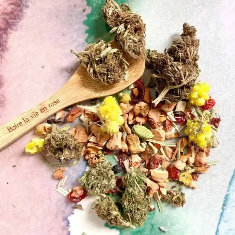 Infusions et thés CBD bio
