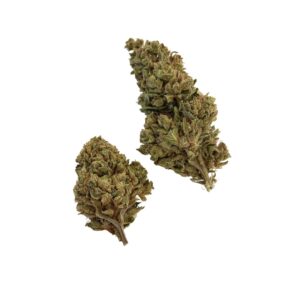 Deux fleurs de CBD bio Cookie Kush